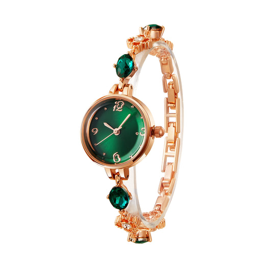 TIME100 Women's Bracelet Watch Round Mini Watches for Women Waterproof Exquisite Christmas Gifts for Women