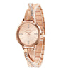 TIME100 W50888L comprehensive 4-piece women's silver watch and bracelet set Rose Gold - Time100