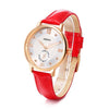 TIME100 W80099LWW Women's Elegant Watch featuring a Striking Red and Gold Color Palette Red - Time100