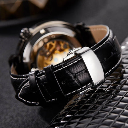 TIME100 Automatic Watches for Men Mechanical Men's Wrist Watches(No Battery),Winning The Design Competition - Time100