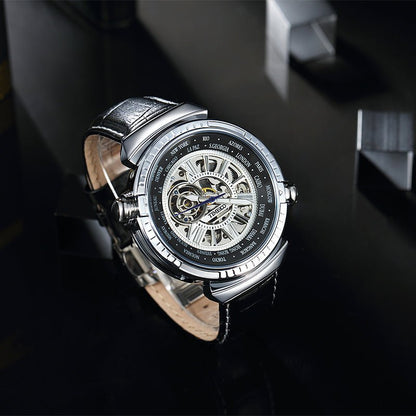 TIME100 Automatic Watches for Men Mechanical Men's Wrist Watches(No Battery),Winning The Design Competition - Time100
