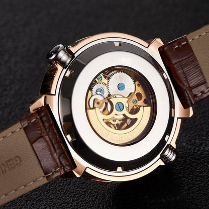 TIME100 Automatic Watches for Men Mechanical Men's Wrist Watches(No Battery),Winning The Design Competition - Time100