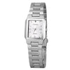 TIME100 W80188G Men's Classic Quartz Watch with Polished Adjustable Metal Bracelet White - Time100