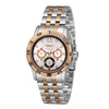 TIME100 W50311G Men's Two-Tone Silver and Gold Chronograph Watch with Polished Stainless Steel Band Gold - Time100