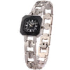 TIME100 Women's Bracelet Watches Ladies Quartz Wrist Watch with Green Dial Bezel with Crystals in Movement Bracelet Strap with Diamonds Waterproof - Time100