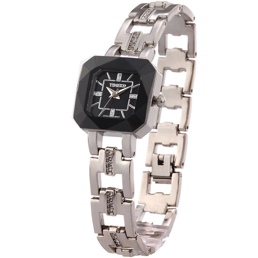 TIME100 Women's Bracelet Watches Ladies Quartz Wrist Watch with Green Dial Bezel with Crystals in Movement Bracelet Strap with Diamonds Waterproof - Time100