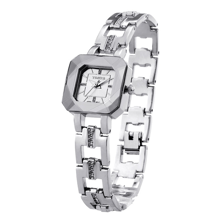 TIME100 Women's Bracelet Watches Ladies Quartz Wrist Watch with Green Dial Bezel with Crystals in Movement Bracelet Strap with Diamonds Waterproof - Time100
