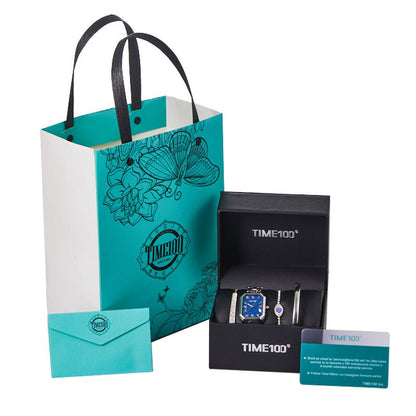TIME100 luxury vintage jewelry collection presented in beautiful gift box, perfect for daughters and anniversaries - Time100