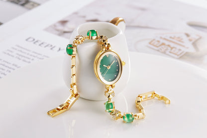 DIY adjustable gold-tone jewelry links allowing for custom sizing without a watchmaker - Time100
