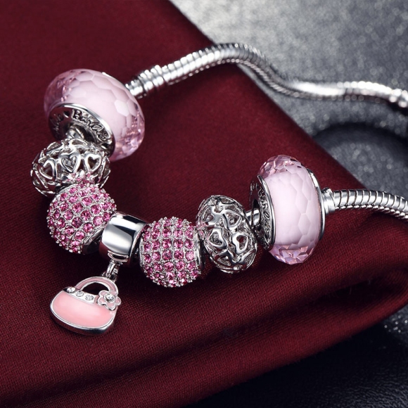Schema gebrek Shinkan Barbie Pandora Series Pink Austrian Diamonds Platinum Plating  Bracelet-Fashion Watches&Quality Fashion Accessories Online Shopping Mall |  Time100 Official