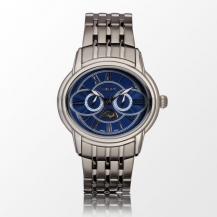 Time100 Men's Owl Eyes Moon Phases Watches W80006G