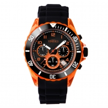 TIME100 Fashion Multifunction Environmental Silicone Strap Sport Watch W70045G