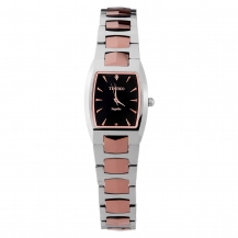 Fashion Square Genuine Tungsten Steel Waterproof Women Quartz Watch W50105L