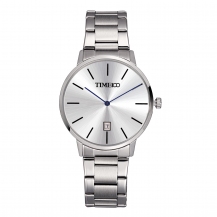 Time100 Fashion Multifunction Chronograph Steel Business Mens Quartz Watches W50418G