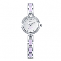 Barbie Princess Series Fashion Diamond Ceramic Women Bracelet Quartz Watch B50580L