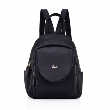 Barbie Commuter Series Simple-College-Style Double Side Packet PU Leather Solid Color Women Backpack BBBP110