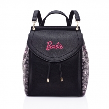 Barbie Fashion Printing Strap Fasten PU Backpack BBBP115