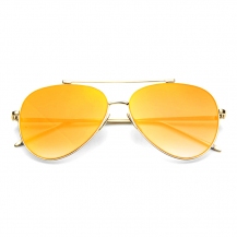 Fashion Full-mirror Polarized Metal Frame Aviator Series Unisex Sunglasses TSGL023