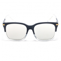 Smileyes® Unisex UV400 Fashion Retro Square Color Film Reflective Sunglasses TSGL040
