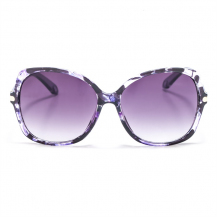 Smileyes Fashion Big Frame Oval PC Lens UV400 Women Gradient Sunglasses TSGL062